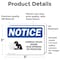 Signmission Chemical Splash Hazard Wear Sign, Vinyl Decal, 5in W x 3.5in L, 2PK OS-2PACK-NS-D-35-L-10566 - alternate 5